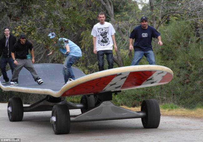 Самый большой скейтборд