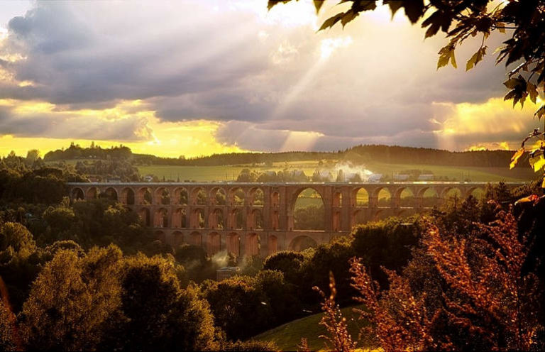 Самый большой кирпичный мост: Гельчтальбрюкке