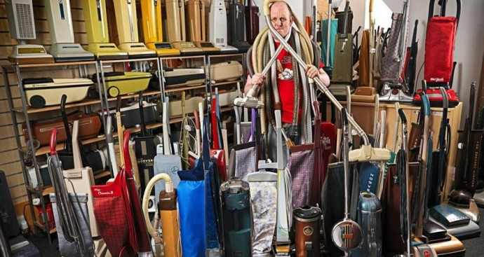 Самая большая коллекция пылесосов: Джеймс Браун