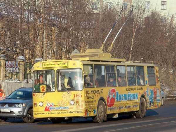 Самый северный троллейбус
