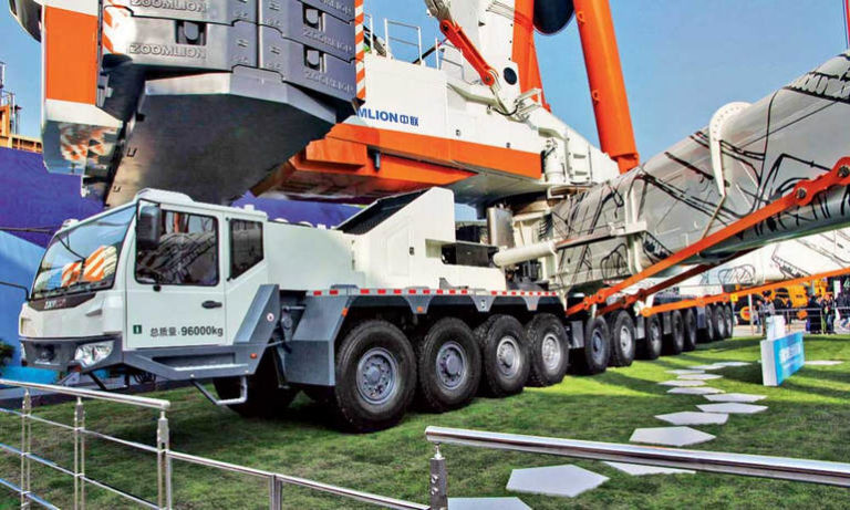 Zoomlion ZACB01: самый большой автокран