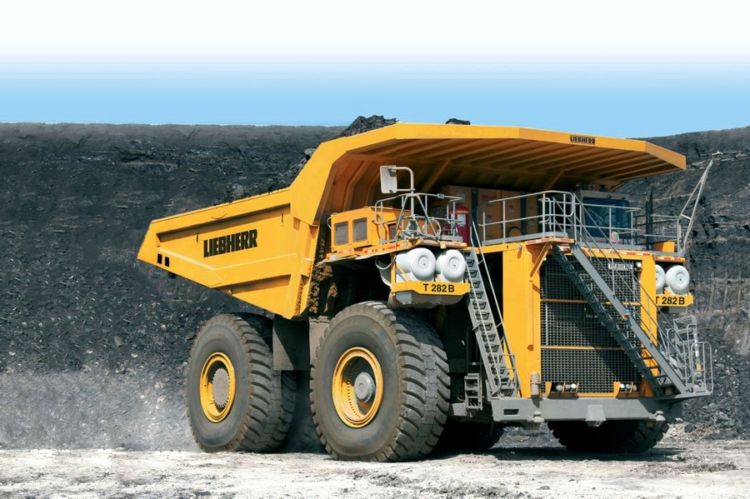 В Мюнхене представили самый большой самосвал Liebherr T282B