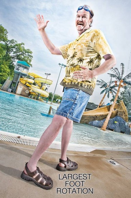 Самый гибкий человек: Мозес Ланхем