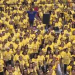 Рекордно большой урок зумбы Рекордно большой урок зумбы