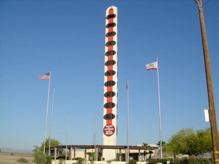 Самый большой термометр