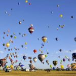 Самое большое количество воздушных шаров в небе