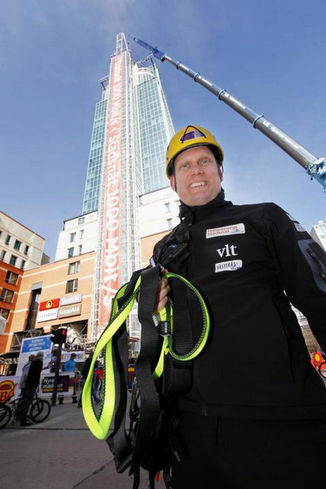 В Швеции установили рекорд по вертикальному бегу