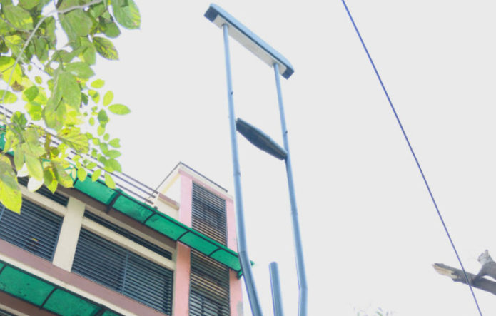 В Индии создали рекордный костыль