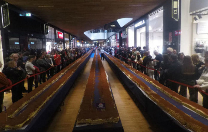 В Италии создали самое длинное тирамису