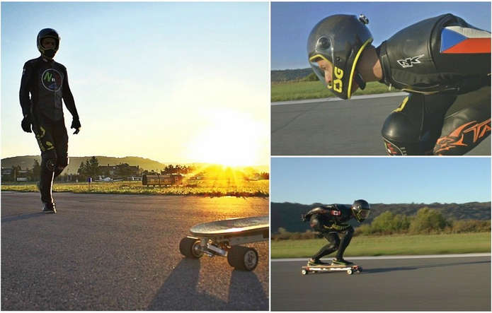 Самый быстрый электрический скейт