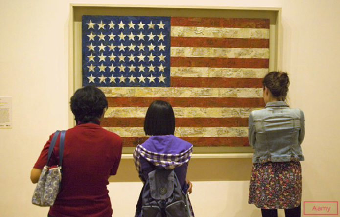 «Флаг» — самая дорогая картина живущего художника