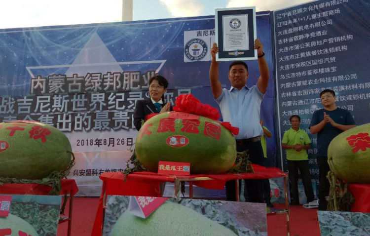 Самый дорогой арбуз, проданный на аукционе