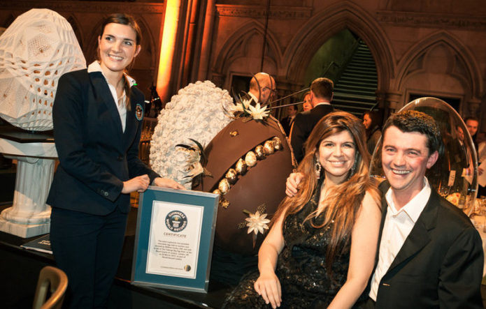 Самое дорогое шоколадное яйцо, проданное на аукционе (без драгоценностей)