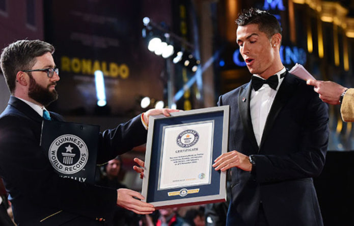 Самое большое количество подписчиков в Твиттере для спортсмена