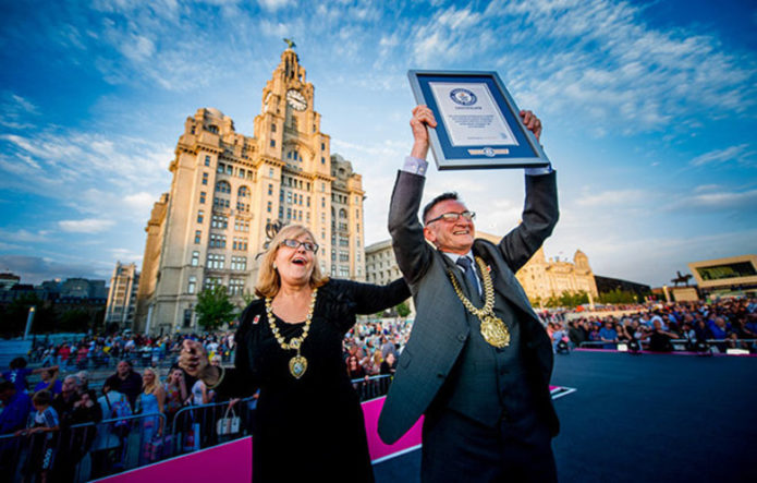 Самое большое количество моделей на подиуме