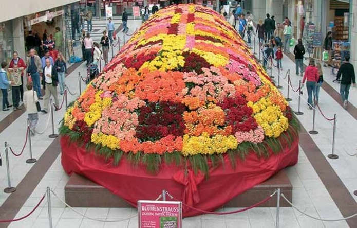 Самый большой букет