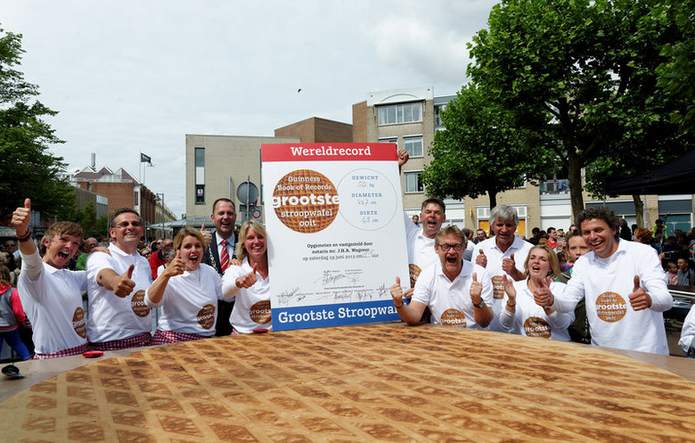 Самая большая вафля