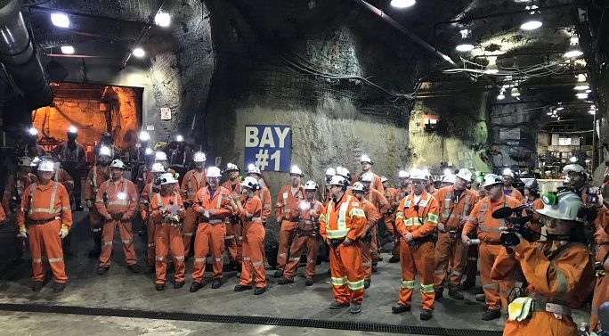 Концерт на самой большой глубине под землей