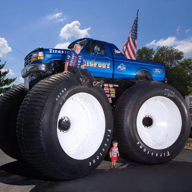 Самый большой монстр-трак: Bigfoot 5