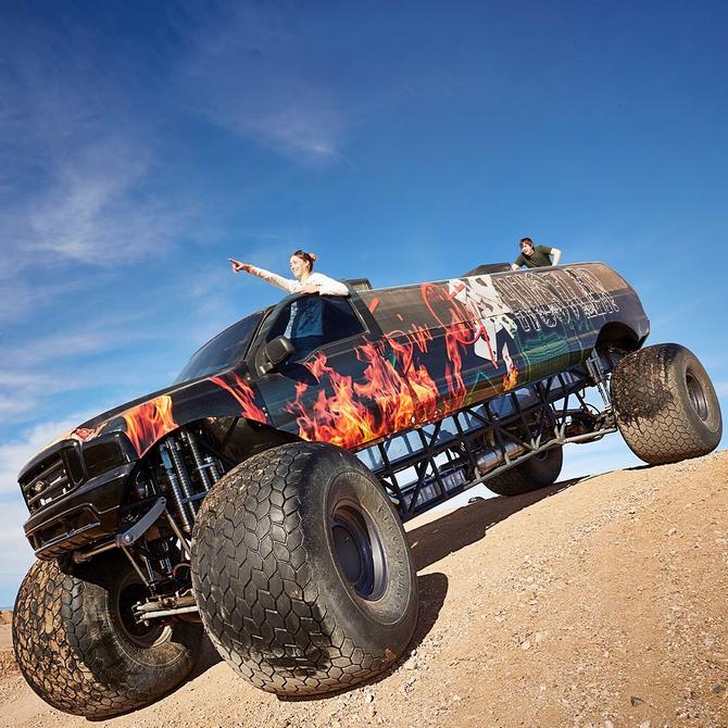 Самый длинный монстр-трак Sin City Hustler созданный Big Toyz Racing