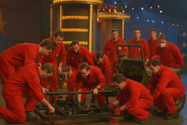 Самая быстрая сборка джипа (видео)